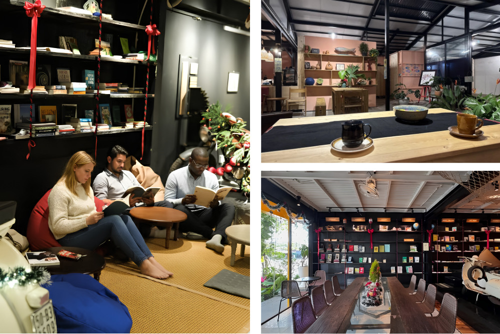 cafe s&aacute;ch Đ&agrave; Nẵng