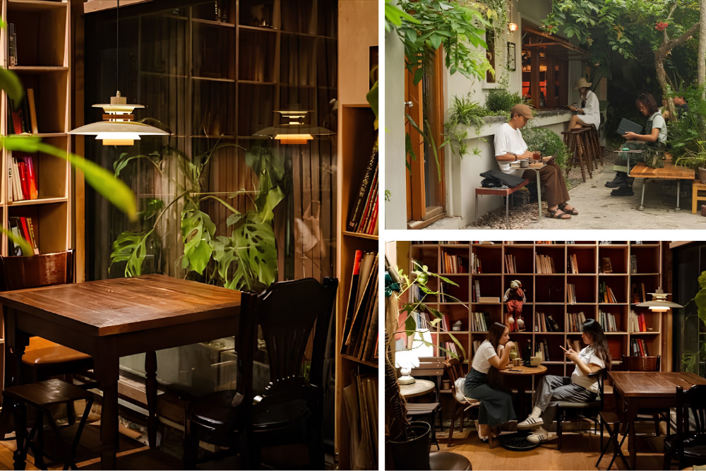 cafe s&aacute;ch Đ&agrave; Nẵng