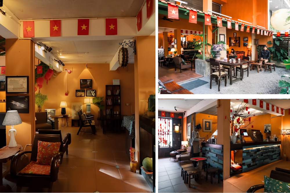 cafe s&aacute;ch Đ&agrave; Nẵng