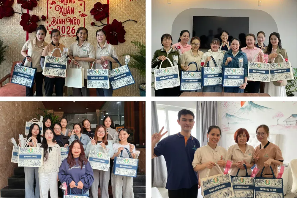 Haviland House rộn r&agrave;ng sắc hoa mừng ng&agrave;y 8/3