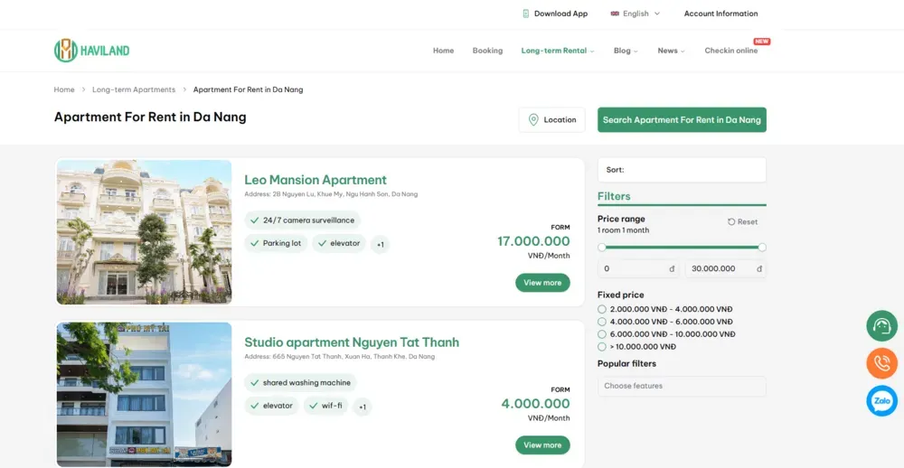 rental websites for apartments